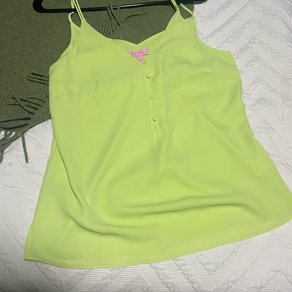 Lilly Pulitzer Lime Camisole Top